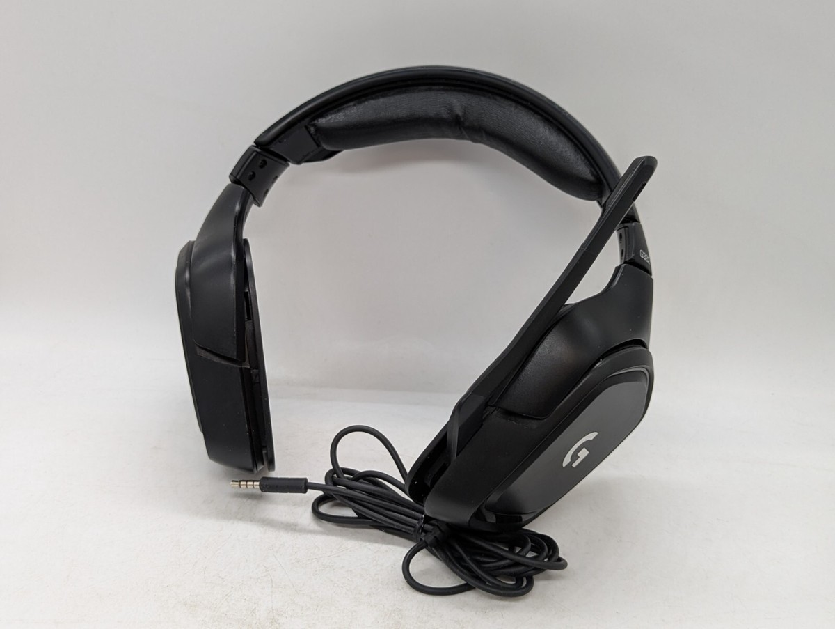 NO EARPADS Logitech G332 gaming headset black/red wired for