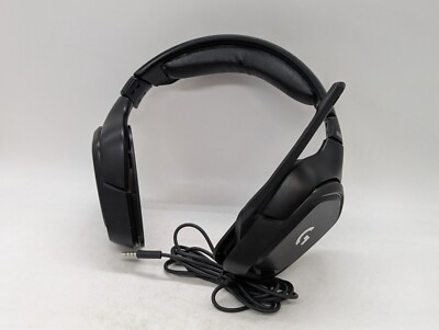 NO EARPADS Logitech G332 gaming headset black/red wired for