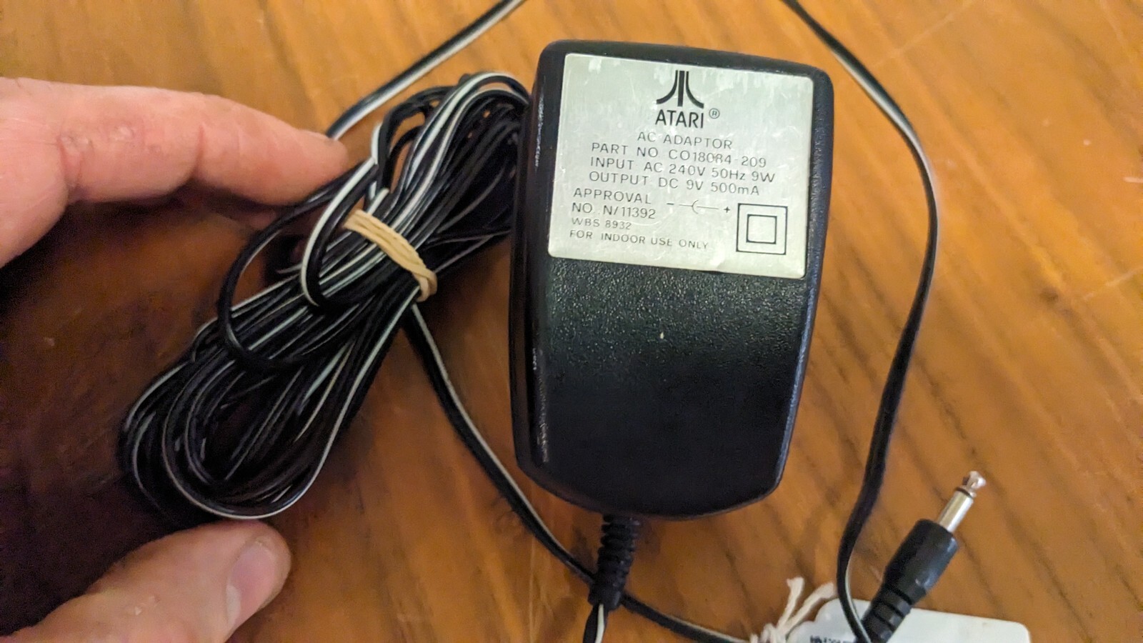 genuine Atari 2600 Original Power Supply tested Working official M eBay