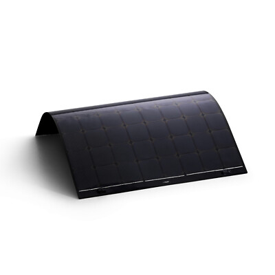 320W flexibles CIGS Solarpanel mit selbstklebender Rückseite (Made in Sweden)