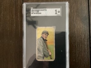 T206 1909 Ty Cobb Bat on Shoulder SGC  1