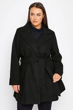 Evans Belted Wrap Coat