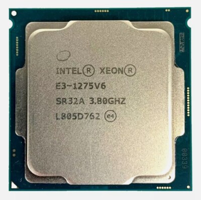 Intel Xeon E3-1275 V6 LGA1151 CPU Processor Quad-Core 3.8GHz SR32A 73W