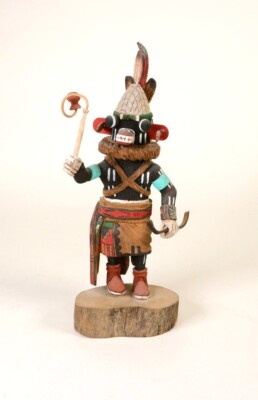 Hopi ''Stolzer Kriegsgott'' Kachina / Katsina von Tino Youvella / Ende 20. Jahrhundert