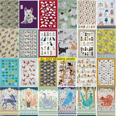 Ulster Weavers 100% Cotton Tea Towels CATS, DOGS & LOADS MORE- 63 ANIMAL DESIGNS - Image 1 of 4