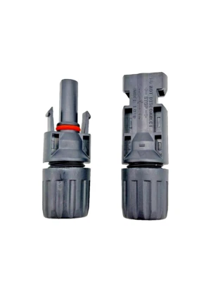 MC4 Stecker Solar - 1 x ( Buchse + Stecker ) DC Steckverbinder für 4 - 6mm²