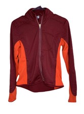 Nike Sphere Thermal Jacket size XS 0-2 red waffle knit thumbholes