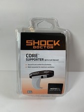 New Shock Doctor Core Athletic Supporter w/Cup Pocket Men Large 34-36 FAST SHIP