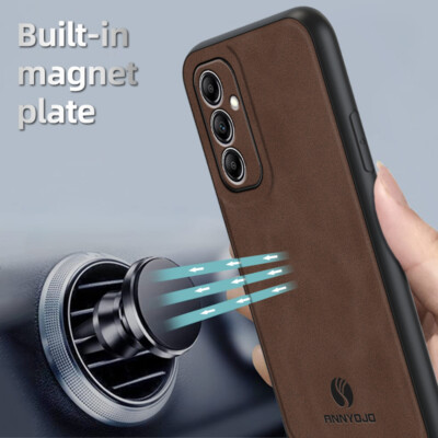 For Samsung A73 A72 A34 5G Magnetic Leather Slim Rugged Case Screen Protector