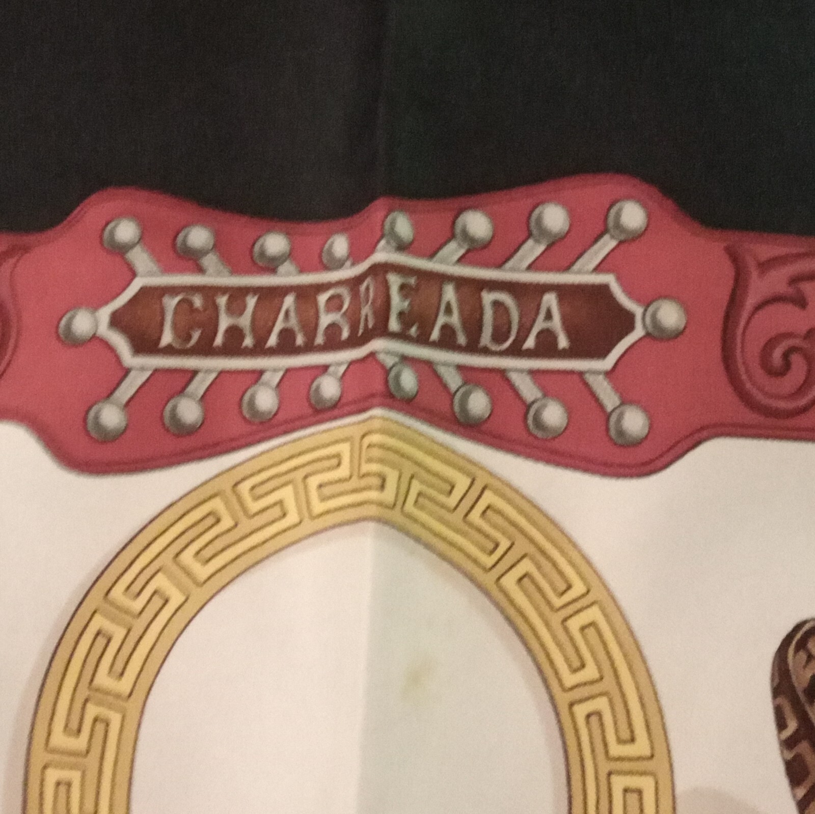 Authentic Hermès '' Charreada'' Square Scarf - image 3