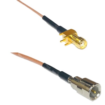 RG178 SMA Female PCB to FME MALE Coax RF Cable USA-Ship