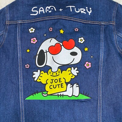 PEANUTS SNOOPY X SAM AND TURY JEAN JACKET 