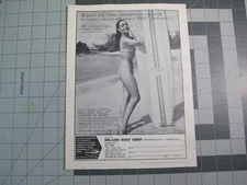 vtg 1960s Surfing Ephemera Phil Surfboards Inland Surf Shop flyer