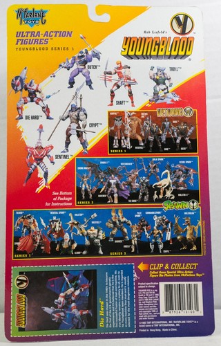 Die Hard Youngblood Deluxe Edition Ultra Action Figure McFarlane Toys 1995 New - Picture 2 of 2