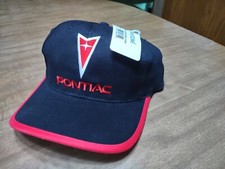 VINTAGE PONTIAC GM EMBROIDERED CAP ADJUSTABLE HAT NWT
