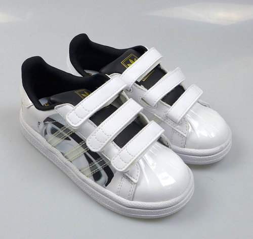 Adidas x Star Wars Superstar CF ""Stormtrooper"" EU 26 US 9 UK 8,5 edizione limitata - Foto 3 di 9