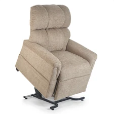Golden Technologies PR531-M26 Wide Dual Motor Lift Chair Recliner 500 lbs Tan