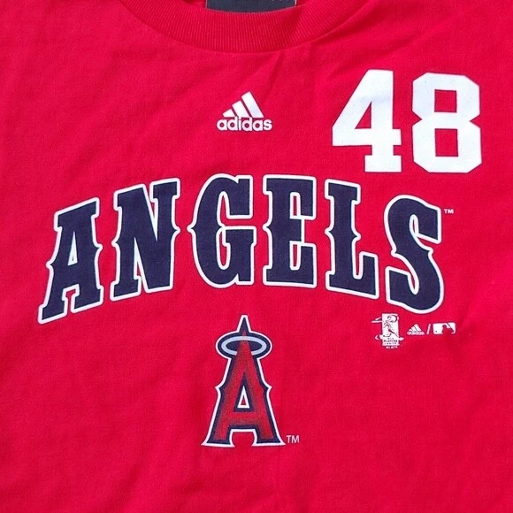 Camiseta Adidas Youth Anaheim Angels Torii Hunter talla L nueva con etiquetas Foto 2 de 4