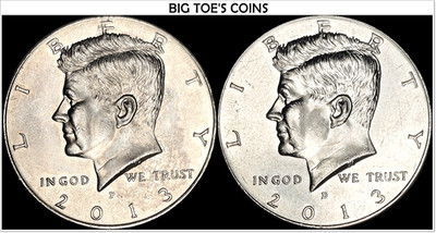 2013 P&D NIFC KENNEDY HALF DOLLARS,  VERY BEAUTIFUL COINS, FAST SHIPPING