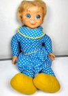 Vintage 1967 Mattel Mrs Beasley Doll w Bib Apron 21" Family Affair Not Speaking