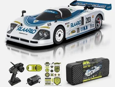 AMORIL 1/10 AK-787 Max 200KM/H 3660 3900KV Brushless Motor RC Car Carbon White