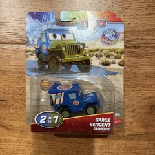 DISNEY PIXAR CARS COLOR CHANGERS RACE AND RESCUE SARGE