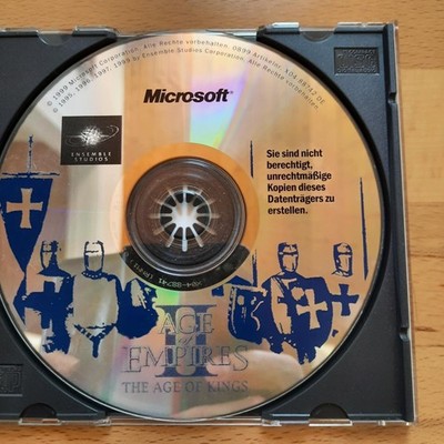 Age of Empires 2 II The Age of Kings PC CD-ROM Spiel, Microsoft 1999