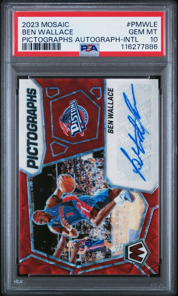 Ben Wallace Basketball Autographed Sports Trading Cards