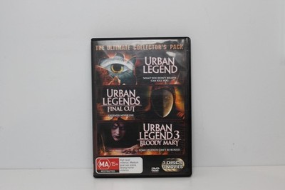 Urban Legend/Urban Legends Final Cut/Urban Legend 3 - DVD - Region 4 - Fast Post