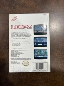 Loopz Nintendo NES Complete CIB- Minty!!