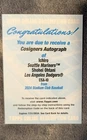 REDEEMED 2024 Stadium Club Ichiro Suzuki/Shohei Ohtani dual autograph redemption