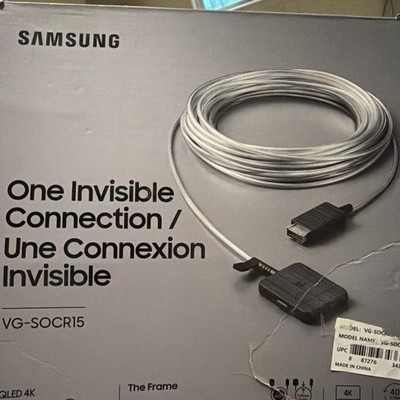 Samsung VG-SOCR15/ZA 15m One Invisible Connect Cable for QLED 4K & The Frame TVs