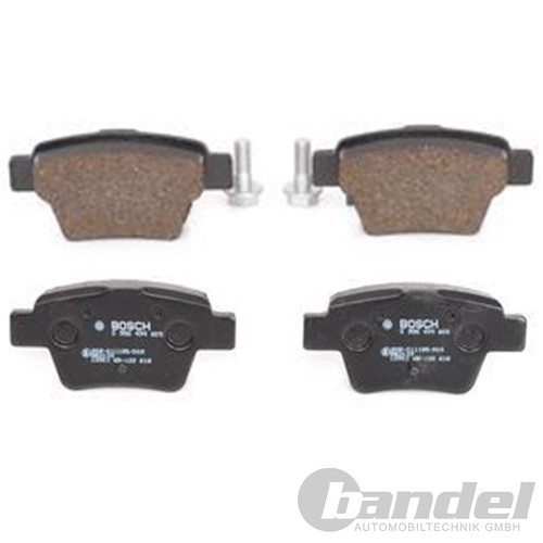 BOSCH BREMSBELÄGE HINTEN passend für CITROËN C4 COUPE PEUGEOT 307 BJ. BEACHTEN - Bild 4 von 6