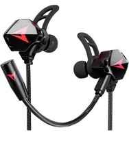 Kasott Gamemaster Pro V2 Dual Micriphone Wired Earbuds