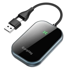 Wireless CarPlay Adapter for iPhone,Convert Wired to Wireless CarPlay Dongle,...