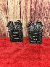 Halloween Tombstone Prop Decorations, Tomb Sweet Tomb 4  Tall Spooky Decor