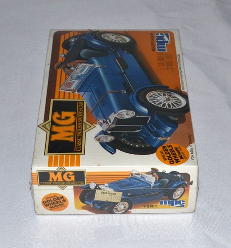 New Sealed NOS MPC MG Classic English Sports Car 1:32 Model Car Kit #1-0901 1982 - Picture 16 of 19