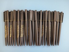 30ct Lot Misprint Twist Pen Black with Gold Trim