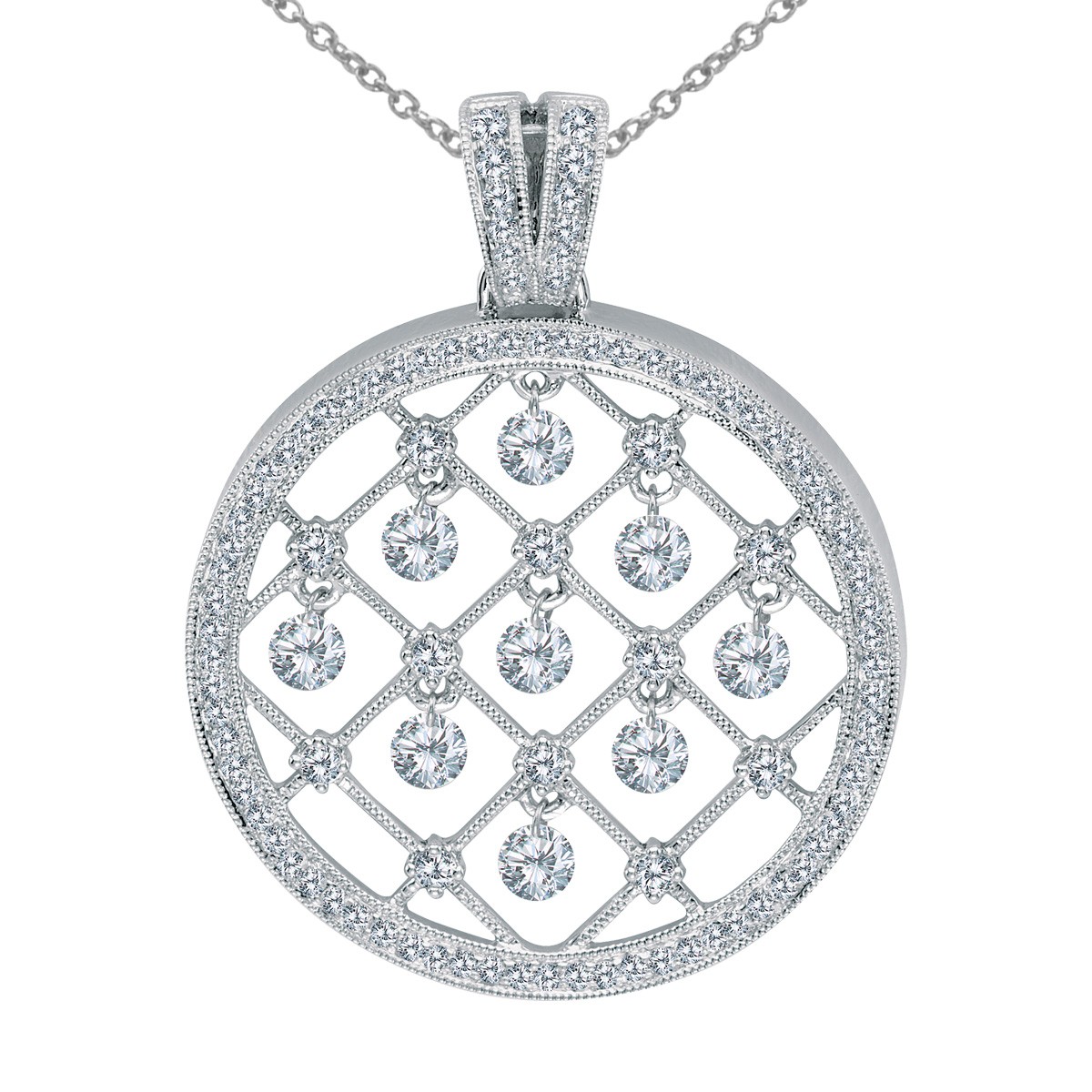 LXR 14K Weigold Dashing Diamanten Anhnger 1629390₽