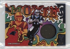 2021 Panini Donruss Elite Moxie Relic Sam Darnold #MO10