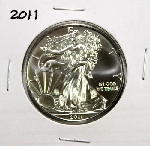 2011 American Silver Eagle BU 1 oz #SC