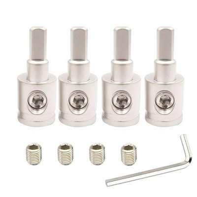 Compact 4GA Car Audio Block with Pure Copper Terminals for Reliable Performance