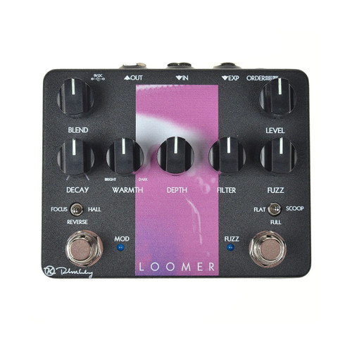 Used Keeley Loomer Fuzz & Reverb Pedal - FREE SHIPPING