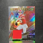 2025 Panini Select Sparks Patrick Mahomes II #SPK-PMS Silver /149 Patch