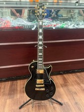 2019 Black Epiphone Les Paul Custom Pro Electric Guitar (369021)