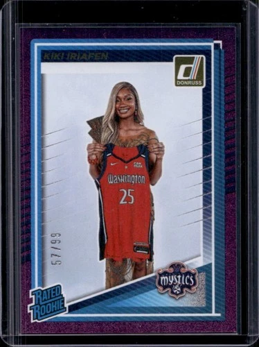 Kiki Iriafen 2025 Donruss Kiki Iriafen Rookie