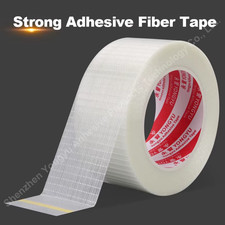 5Mm-50Mm 50M Strong Glass Fiber Tape Transparent Mesh Single-Sided Tape Industri