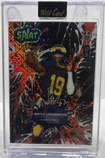 Wild Card Splat Rookie Bryce Underwood Lanorris Sellers Cam Ward Lot