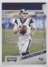 2018 Panini Playoff Red Zone Jared Goff #100 0l4h