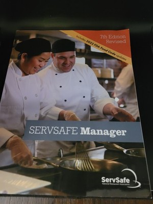 ServSafe Manager 7th Edition Revised Paperback 2022 NO Exam Paper